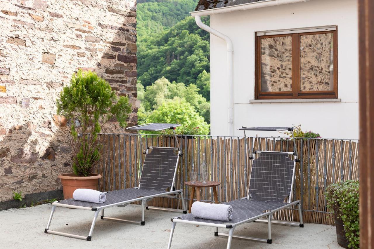 Haus Blaue Traube Mit Moselblick Apartment Ediger-Eller Ngoại thất bức ảnh