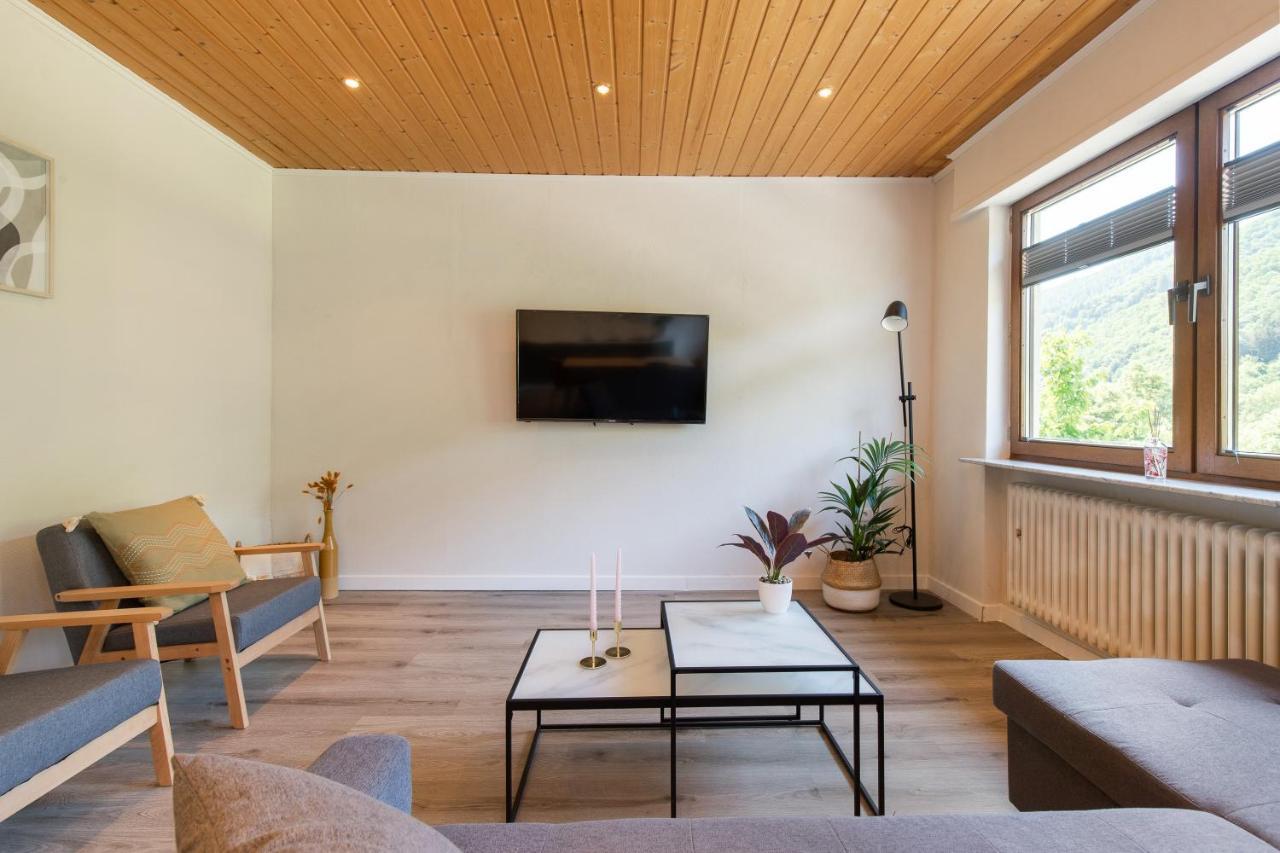 Haus Blaue Traube Mit Moselblick Apartment Ediger-Eller Ngoại thất bức ảnh