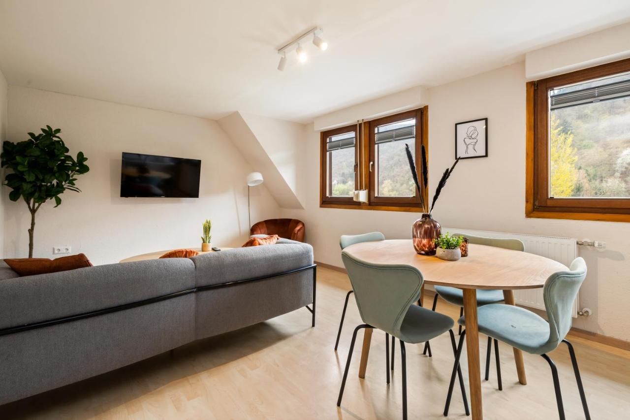 Haus Blaue Traube Mit Moselblick Apartment Ediger-Eller Ngoại thất bức ảnh